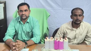 Suryapet ground water officer, data entry operator arrested by ACB while accepting ₹20,000 bribe